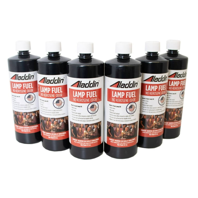 Aladdin Clear Lamp Oil Fuel - Kerosene Alternative Clean Burning