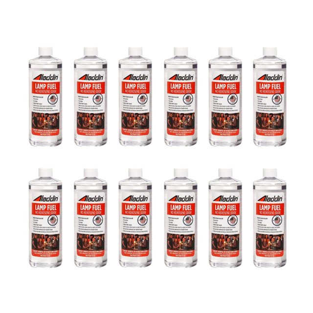 Aladdin Clear Lamp Oil Fuel Kerosene Alternative Clean Burning Odor