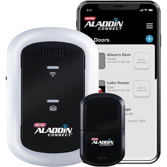 Aladdin Connect Smart Garage Door Controller, Single Door Kit ALKT2-R