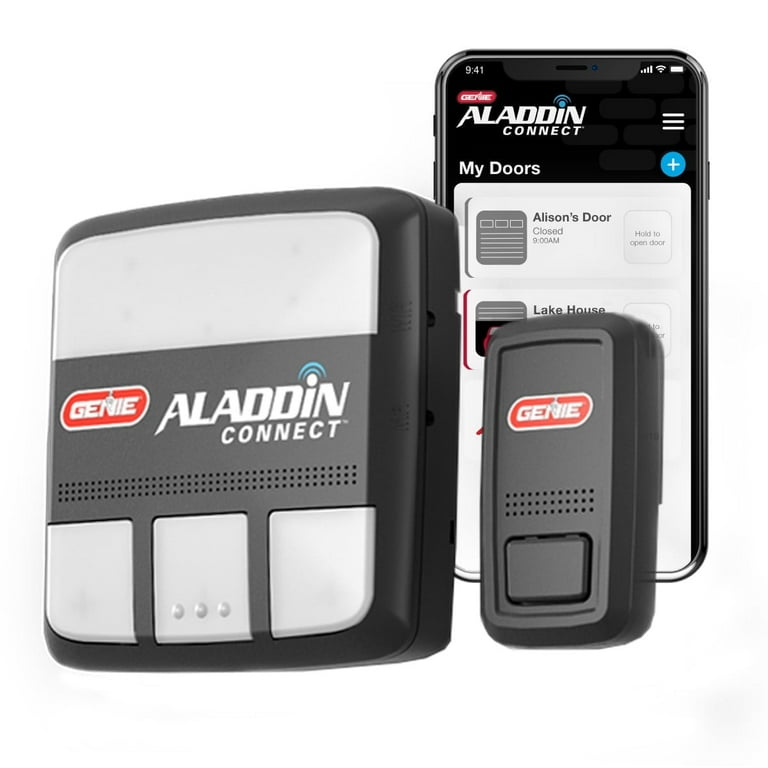 Genie Aladdin Connect Smart Garage Door Controller Retro-Fit Kit - Works with Alexa Genie Aladdin Connect Smart Garage Door Controller Retro-Fit Kit - Works with Alexa