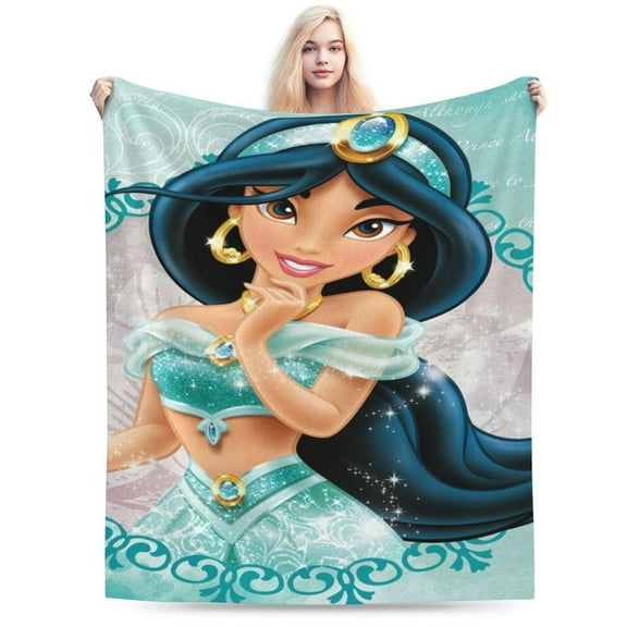 Aladdin Fleece Blanket for Boys Girls Kids, Ultra Soft Cozy Warm Flannel Throw Blankets, Plush Blanket Gifts for Bed Sofa Living Room Couch Home Decor 40"X30"