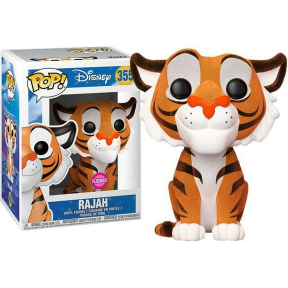 Aladdin Funko POP! Disney Rajah Vinyl Figure [Flocked]