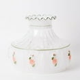 thumbnail image 1 of Aladdin Glass Oil Lamp Shade Pink Wildflowers Design, 10 inch Base Fitter, M758, 1 of 7