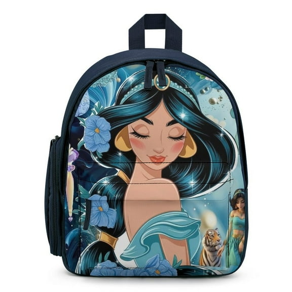 Aladdin Mini Backpacks Cute Cartoon Casual Small Bookbag Fashion Laptop Bag Daypack for Travel Hiking School
