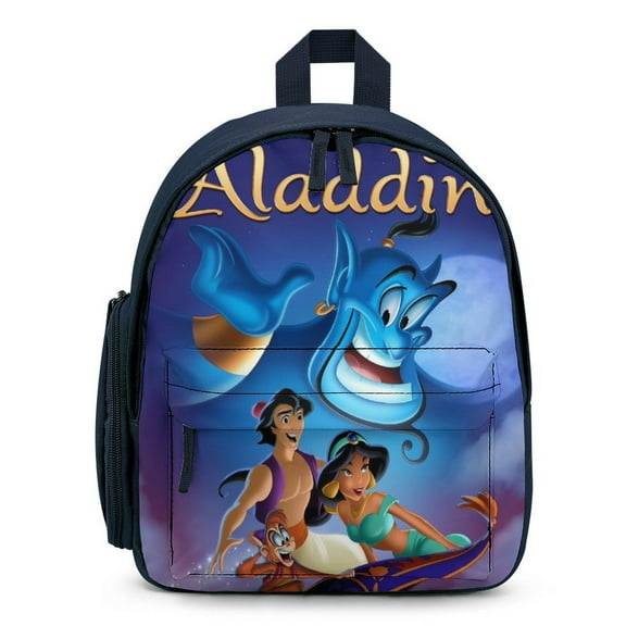 Aladdin Mini Backpacks Cute Cartoon Casual Small Bookbag Fashion Laptop Bag Daypack for Travel Hiking School