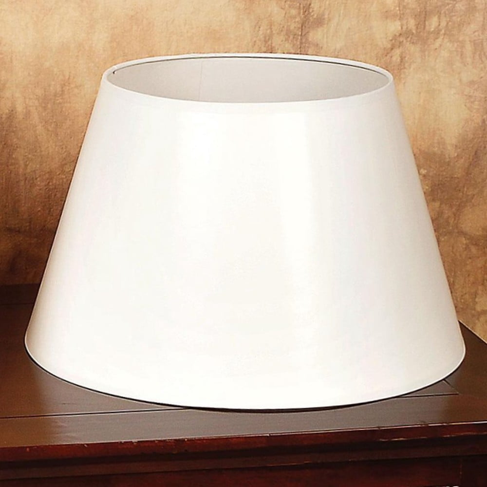 Aladdin Parchment Oil Lamp Shade, 14 inch Base Fitter, Plain White