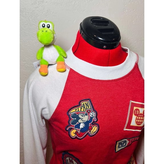 Yoshi Custom Magnetic Shoulder Pal Plush Toy Accessory 3 1/2" H