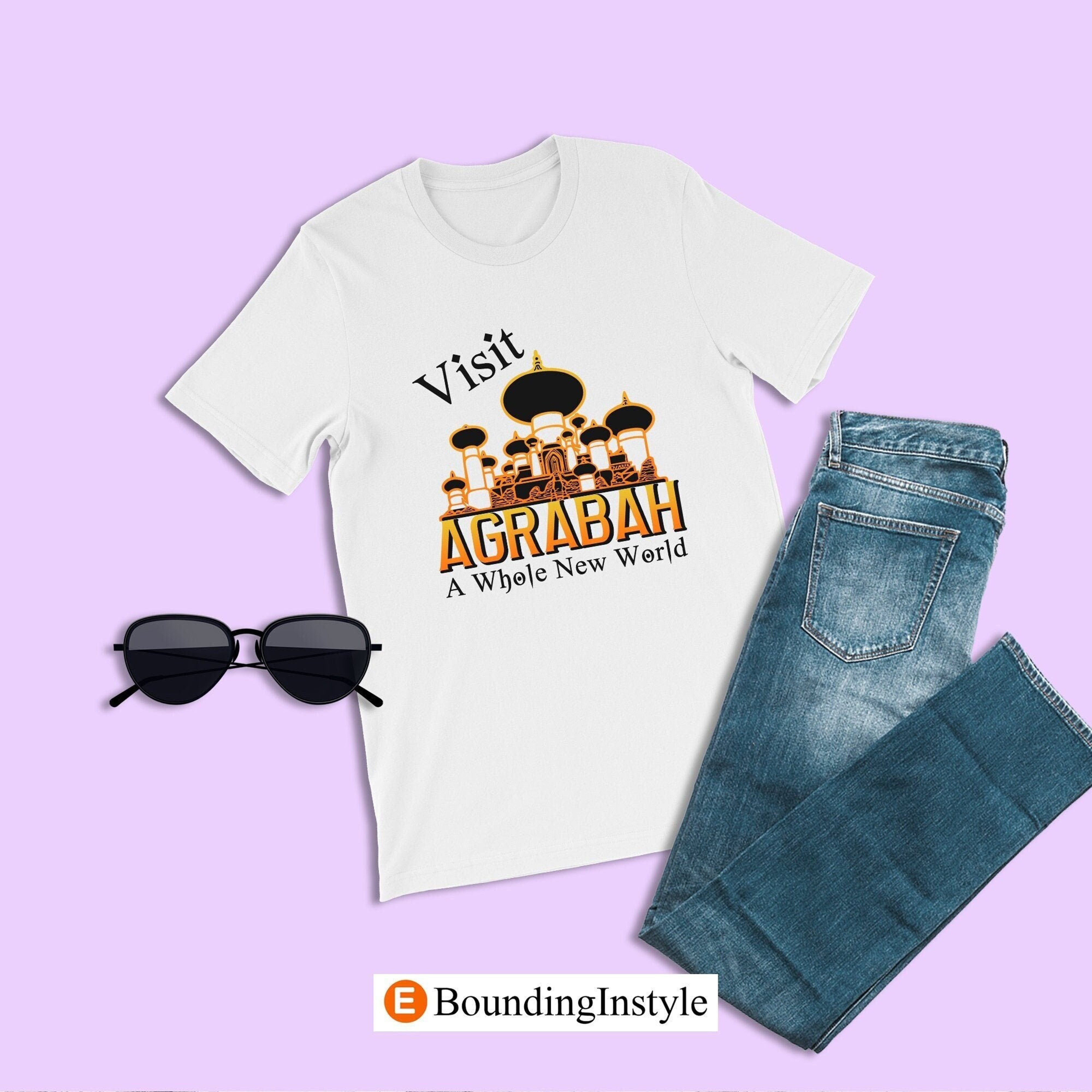 Aladdin Shirts, Visit Agrabah Shirt, A Whole New World Shirt, Magic
