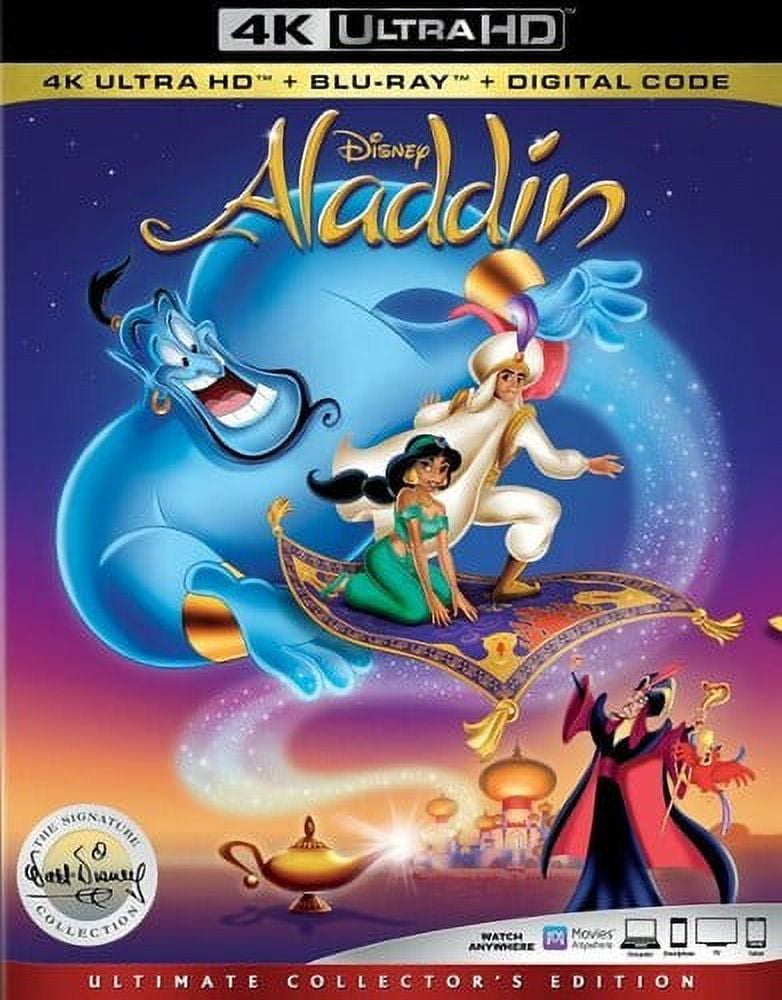 Aladdin (The Walt Disney Signature Collection) (4K Ultra HD + Blu-ray +  Digital Code)