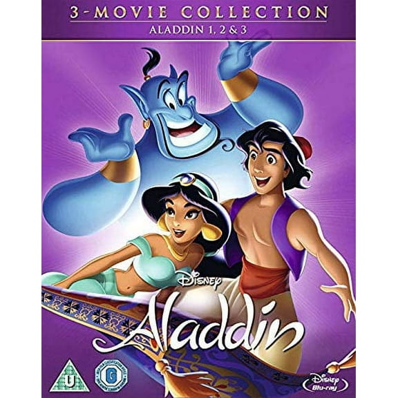 Aladdin Trilogy 1-2-3 [Blu-ray] 3 Movie Collection