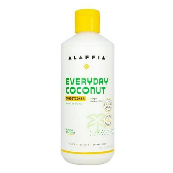Alaffia Everyday Coconut Conditioner, Purely Coconut - 16 fl oz