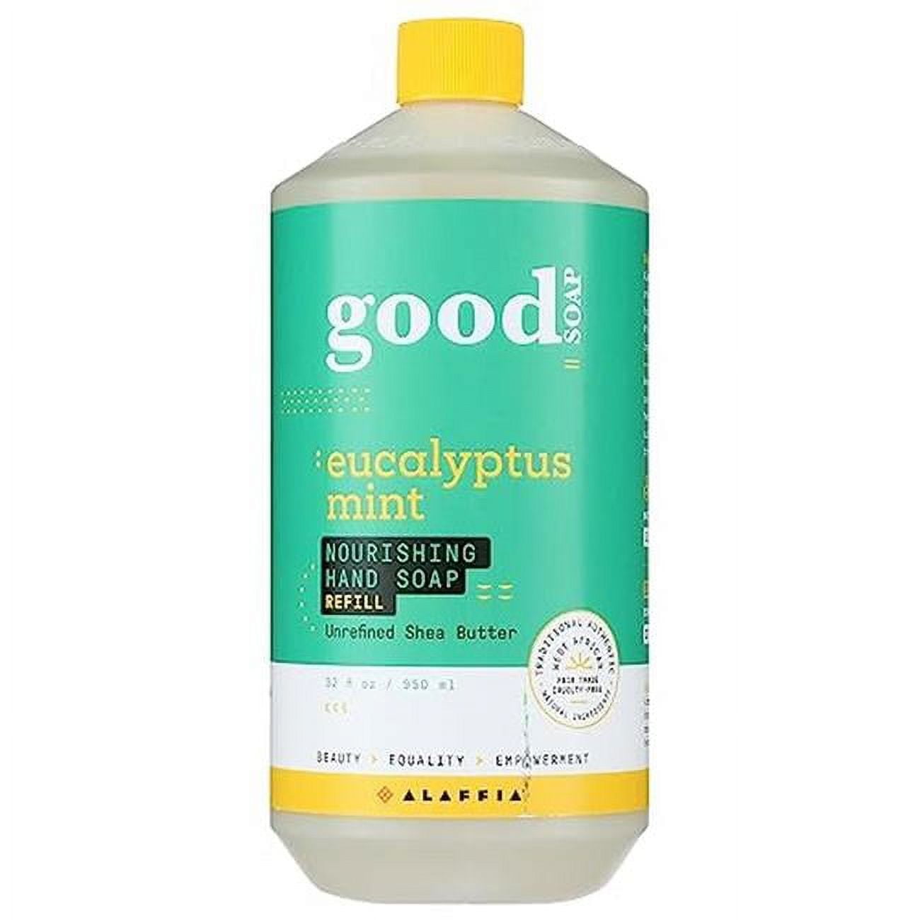Alaffia B-83974-1PK 32 oz Eucalyptus Mint Good Hand Soap