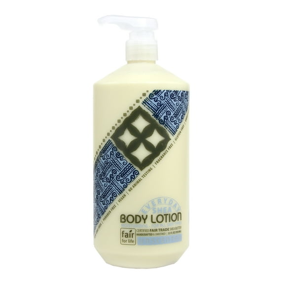 Alaffia Body Lotion Shea Butter & Lemongrass - Unscented 32 fl oz Lotion