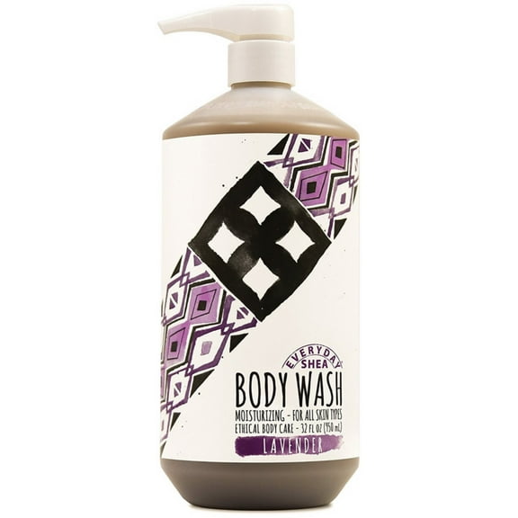 Alaffia Body Wash, Lavender, 32 Oz
