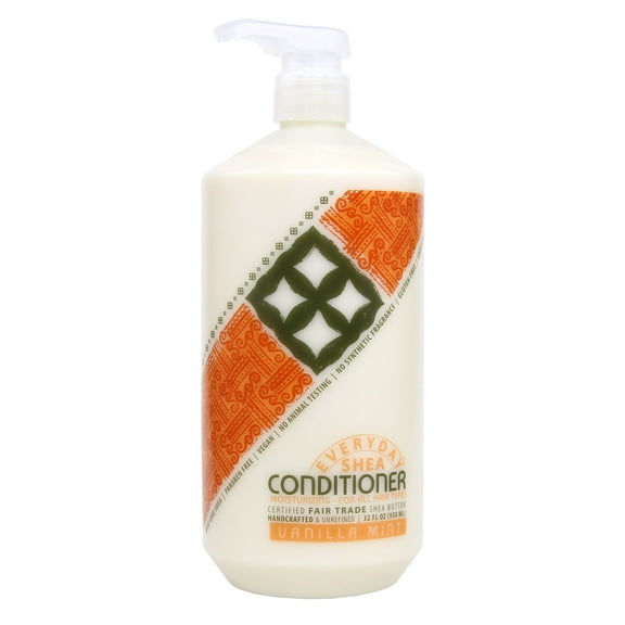 Alaffia Conditioner, Vanilla-Mint, 32 Oz