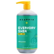 Alaffia EveryDay Shea Body Wash, Vanilla Mint, 32 fl. Oz.