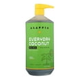 Alaffia Everyday Vegan CrueltyFree Shower Gel, Super Hydrating Coconut Body Wash, Paraben Free