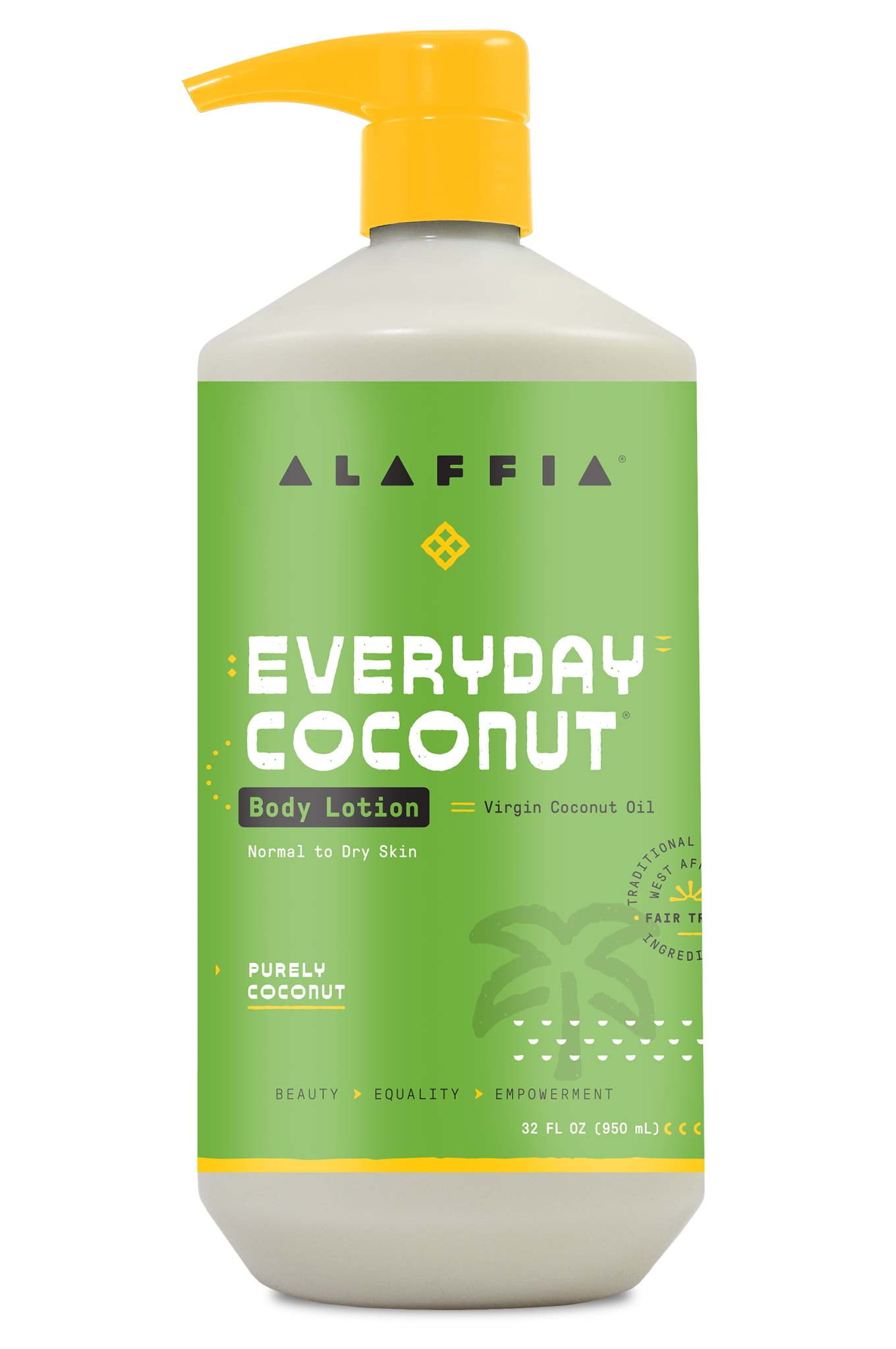 Alaffia Everyday Coconut Body Lotion Hydrating 32 fl oz Pack of 3 ...