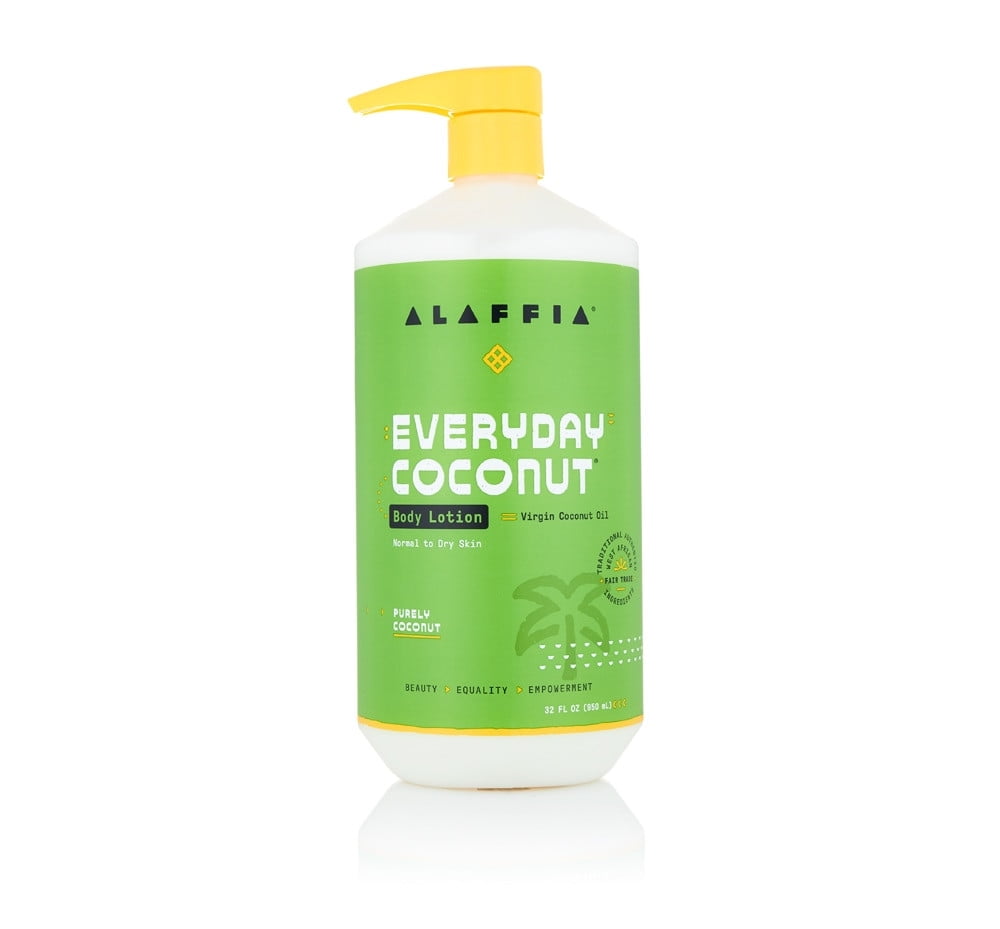 Alaffia Everyday Coconut Body Lotion Hydrating -- 32 fl oz