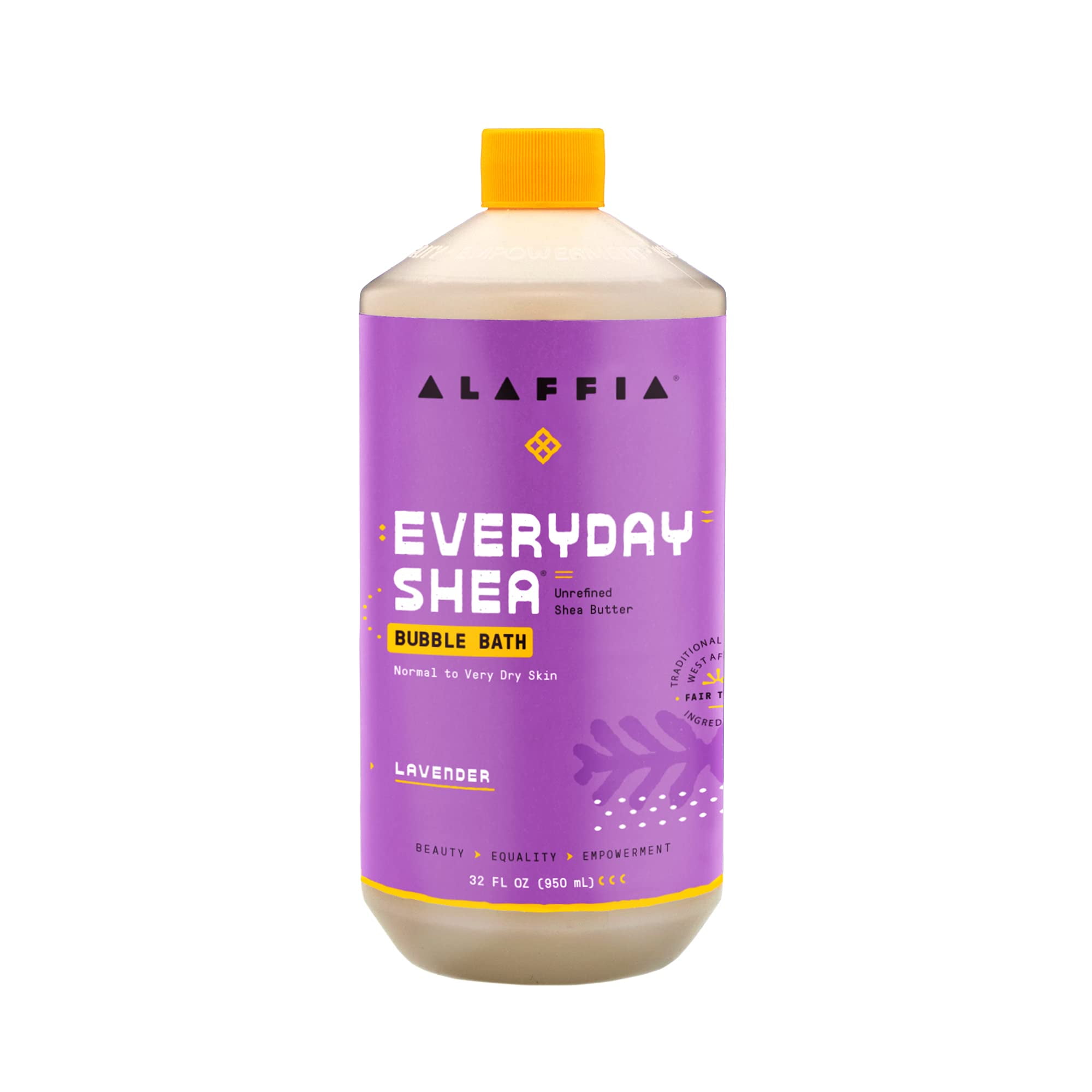 Alaffia Everyday Shea Bubble Bath, Soothing Support For Deep Relaxation