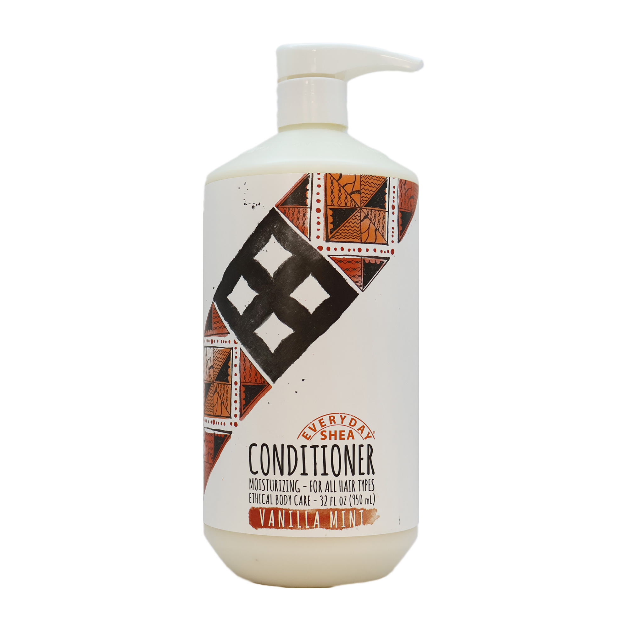 Alaffia Everyday Shea Conditioner, Vanilla Mint, 32 Oz