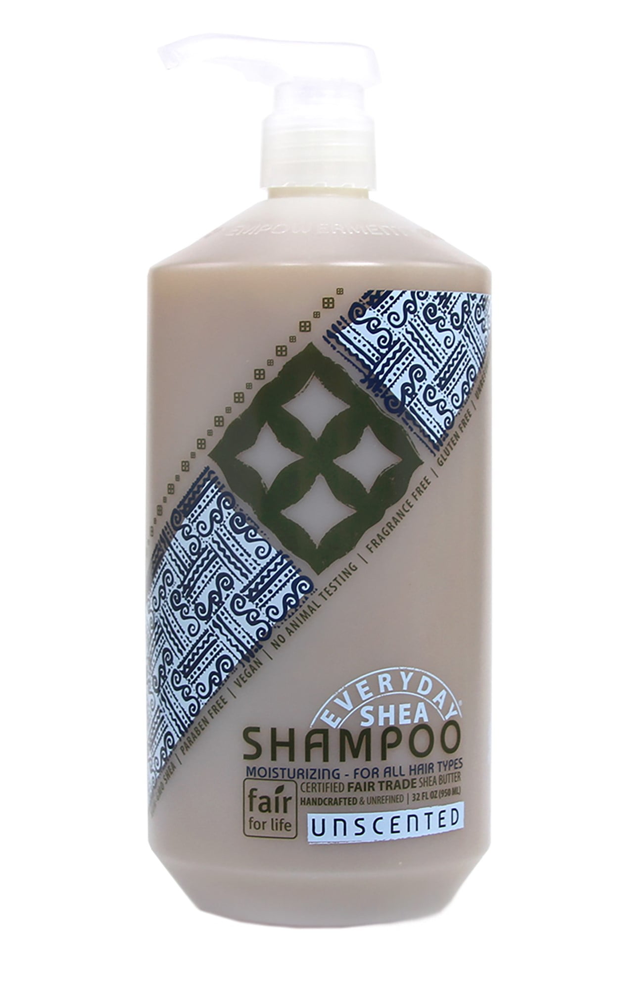 Alaffia Everyday Shea Shampoo, Unscented, 32 Fl Oz