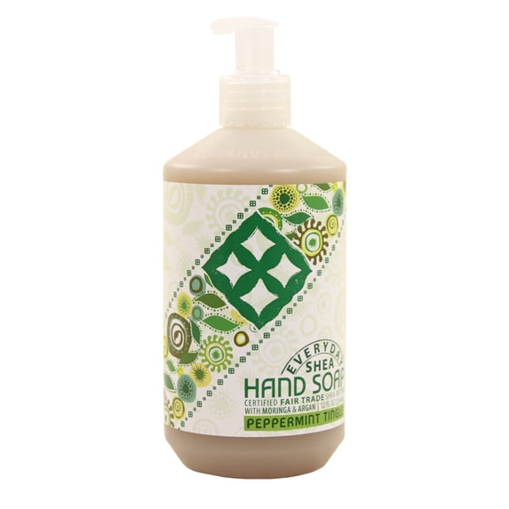 Alaffia Hand Soap, Peppermint Tingle, 12 Oz