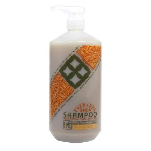 Alaffia EveryDay Shea Shampoo, Vanilla Mint 32 oz