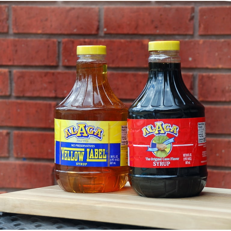 Alaga Original Cane and Yellow Label Syrup, 30oz, Pack of 2