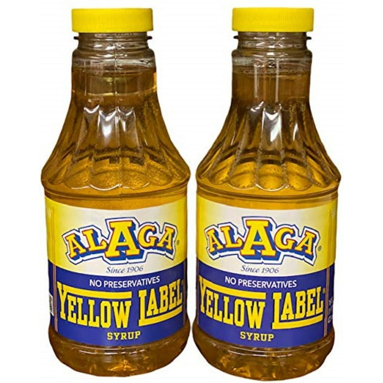 Alaga Yellow Label Honey Infused Table Syrup, All-Natural, 16 oz