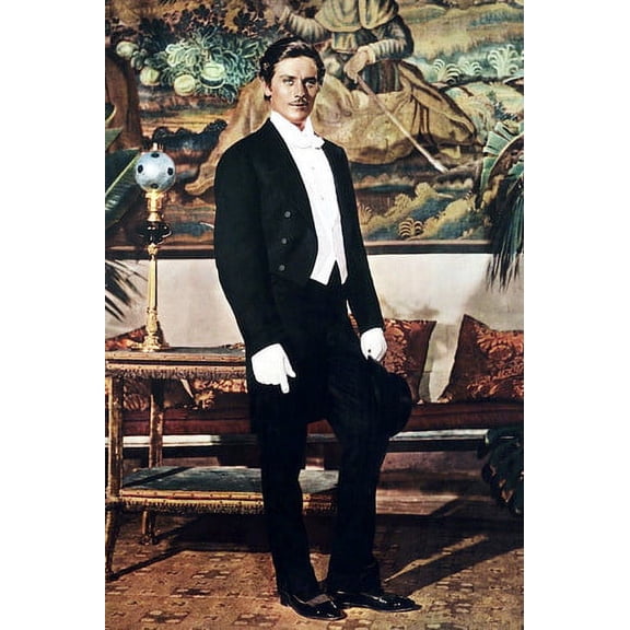 Alain Delon in Il gattopardo formal portrait from The Leopard 1963 24x36 Poster