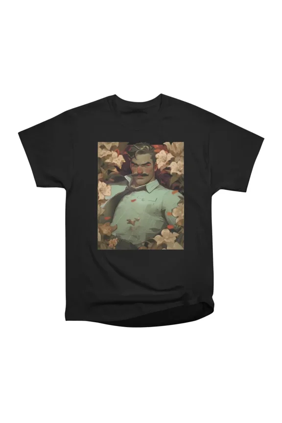 Alain Fleur T-Shirt Tee Gift For Him Merch For Her Apparel For Friend