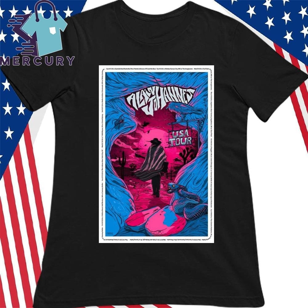 Alain Johannes Usa Tour 2024 Poster Shirt