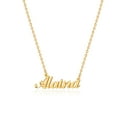thumbnail image 1 of Alaina Name Necklace, 18K Gold Filled Custom Name Necklace Personalized Necklace for Women Girls Kids, 1 of 5