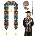 thumbnail image 1 of Alaiyaky 3 Pcs Mexican Graduation Stole Set Senior 2026 Graduation Honor Stole for Adult Unisex College Graduation's Day Grad Celebration, 1 of 8