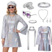 70s fancy dress ladies Womens Costumes for Party & Occasions fabric::JetStretch Woven