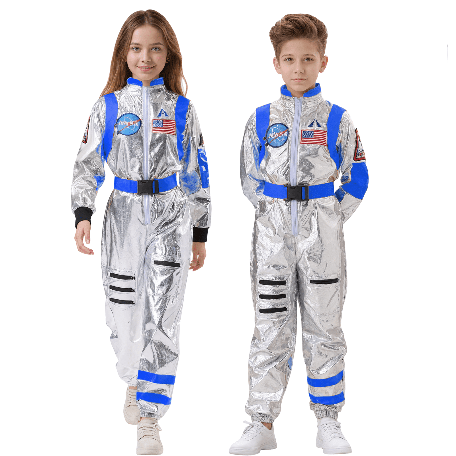 Alaiyaky Kids Astronaut Costume, Space Costume Halloween Fancy Dress ...
