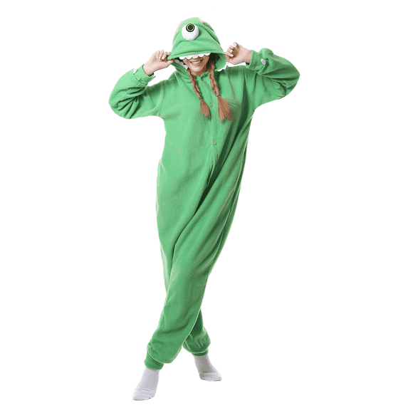 Alaiyaky Onesie Adult Costume Adult Halloween Onesie Pajamas Funny Cosplay Animal Pajamas Halloween Cosplay Sleepwear for Women/Men