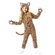 Alaiyaky Onesie Costume Cheetah Onesie Pajamas Leopard Cosplay Animal Pajamas Halloween Cosplay Sleepwear