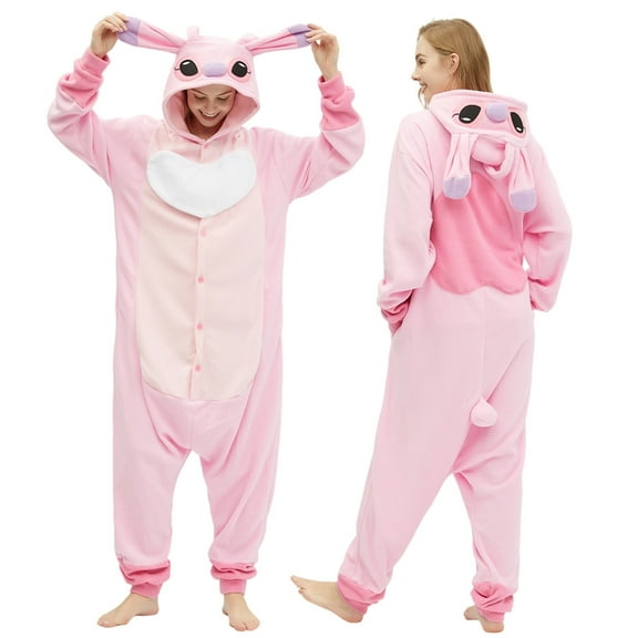Alaiyaky Onesies Pajamas Unisex Adult for Women Men Animal Costume Cute Onesies Flannel Cartoon Cosplay Halloween Sleepwear Christmas New Year gifts