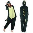 thumbnail image 1 of Alaiyaky Onesies Pajamas Unisex Adult for Women Men Animal Costume Cute Onesies Flannel Cartoon Cosplay Halloween Sleepwear Christmas New Year gifts, 1 of 7
