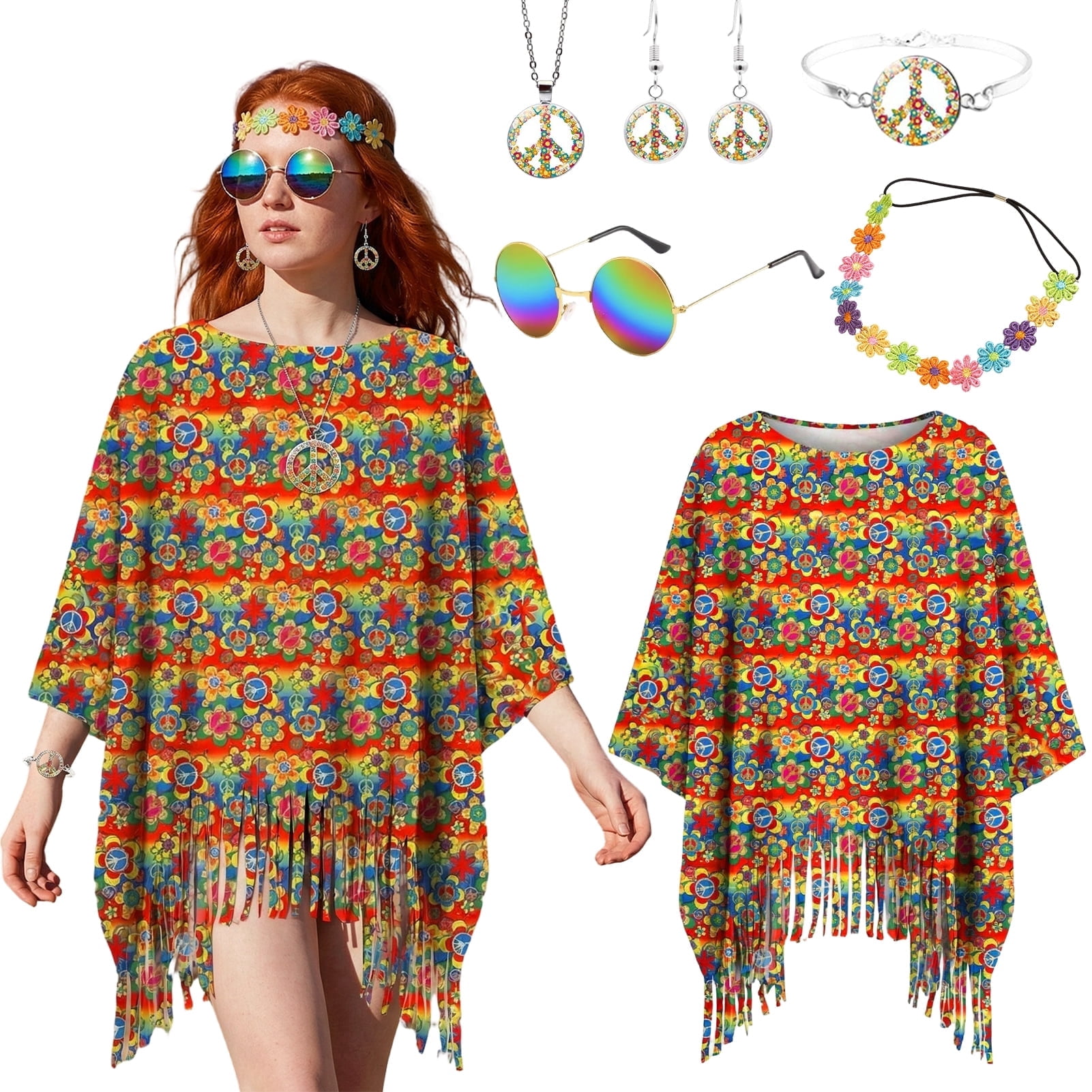 ladies hippy fancy dress Shop Hippie Costumes for Halloween New Years Eve dress