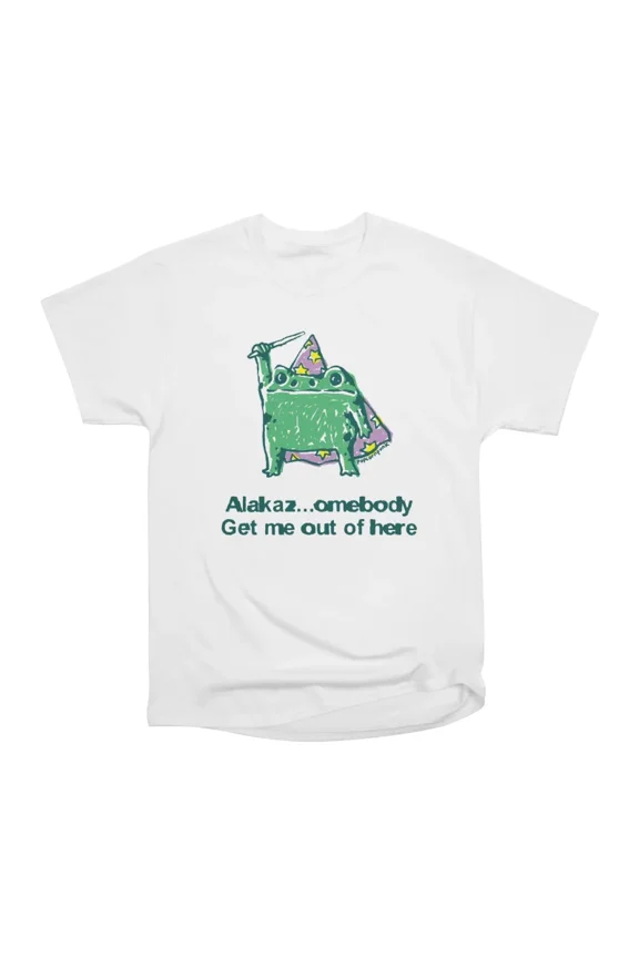Alakazam wizard frog T-Shirt Tee Gift For Him Merch For Her Apparel For Friend
