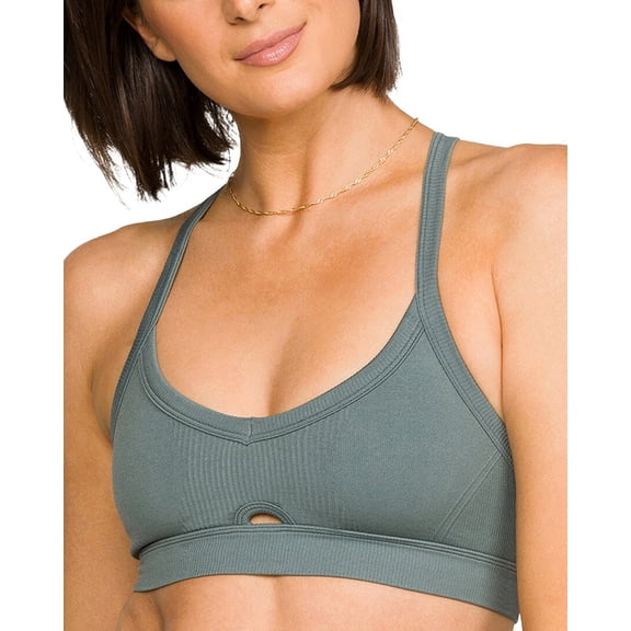 Alala womens Barre Cami Bra, m, Green