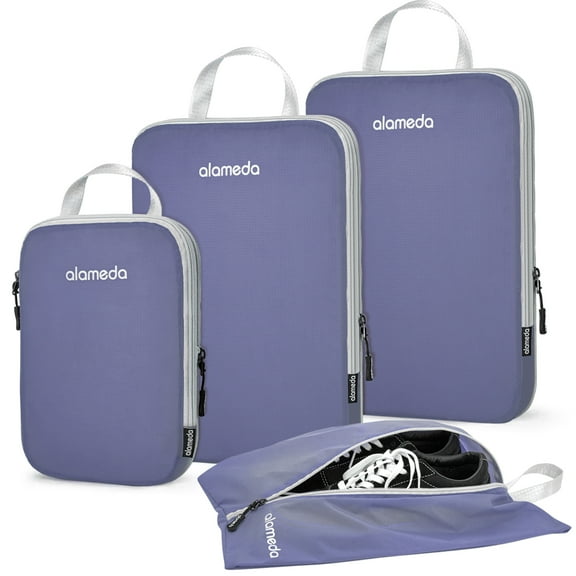 Alameda Luggage Packing Organizers for Travel Accessories, Purple