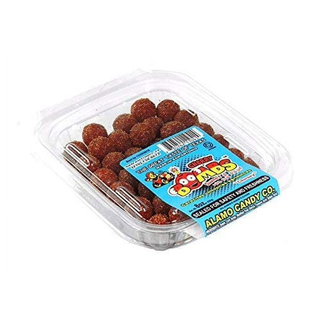 Alamo Candy Cherry Bombs Sweet & Sour (.1 Pack (8 Ounce))