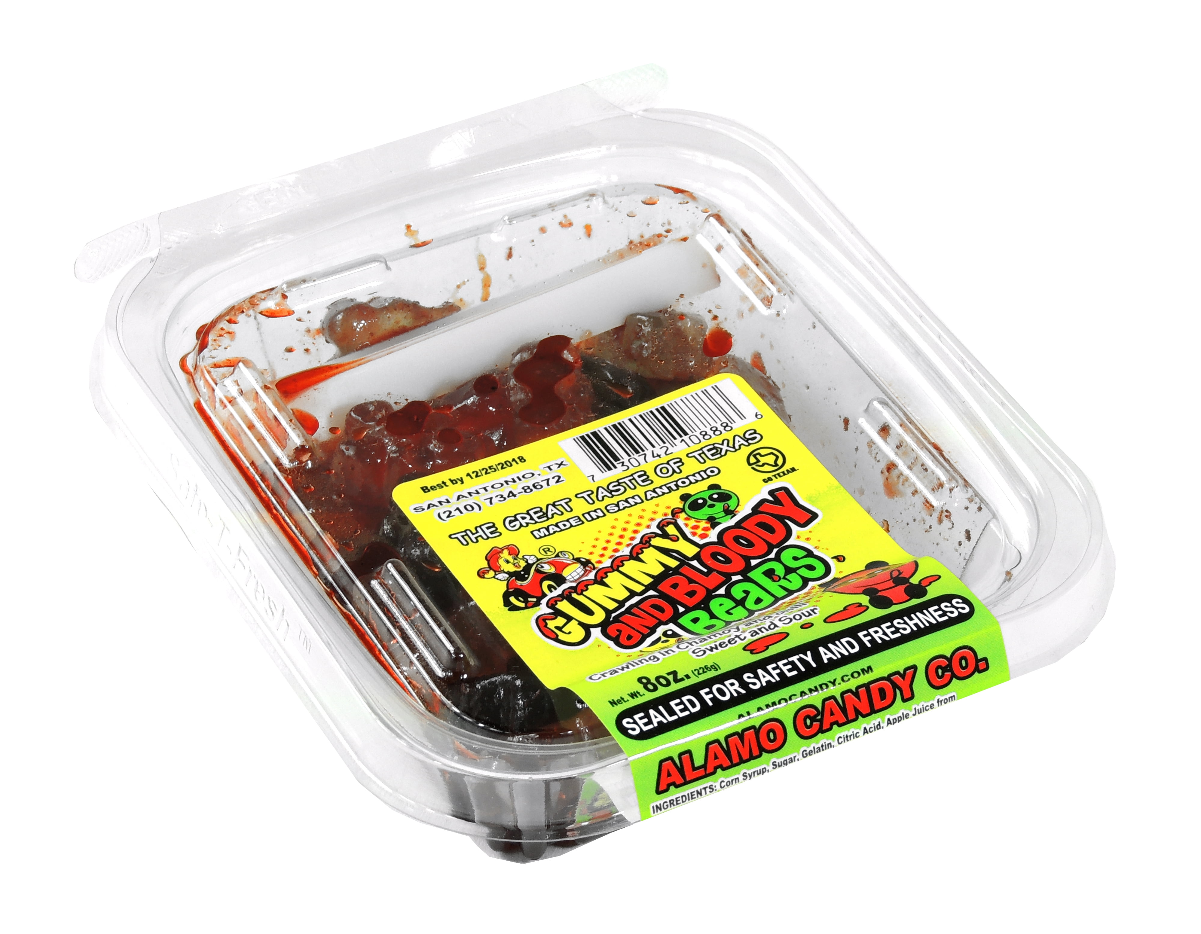 AC Tub Gummy Worms in Chamoy