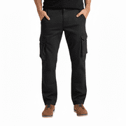 Alamo Casual Cargo Pants for Men - Stretchable, Regular Fit Cargo Work Pants for Men - 6 Pocket Outdoor Mens Work Pants