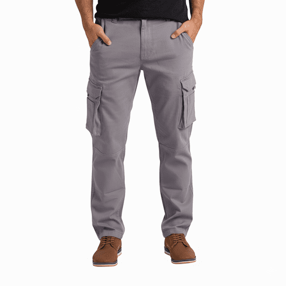Alamo Casual Cargo Pants for Men - Stretchable, Regular Fit Cargo Work Pants for Men - 6 Pocket Outdoor Mens Work Pants