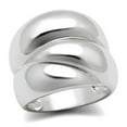 thumbnail image 1 of Alamode 3W166-7 Rhodium Brass Ring with No Stone, Size 7, 1 of 1